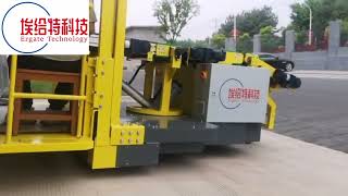 ERG's Ergonomic design helps toreduce potential workplace accidents and medical claims.#warehouse