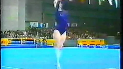 Allison JOHNSTON (AUS) floor - 2001 Goodwill Games...
