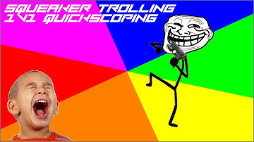 Squeaker 1v1 Trolling on MW3!