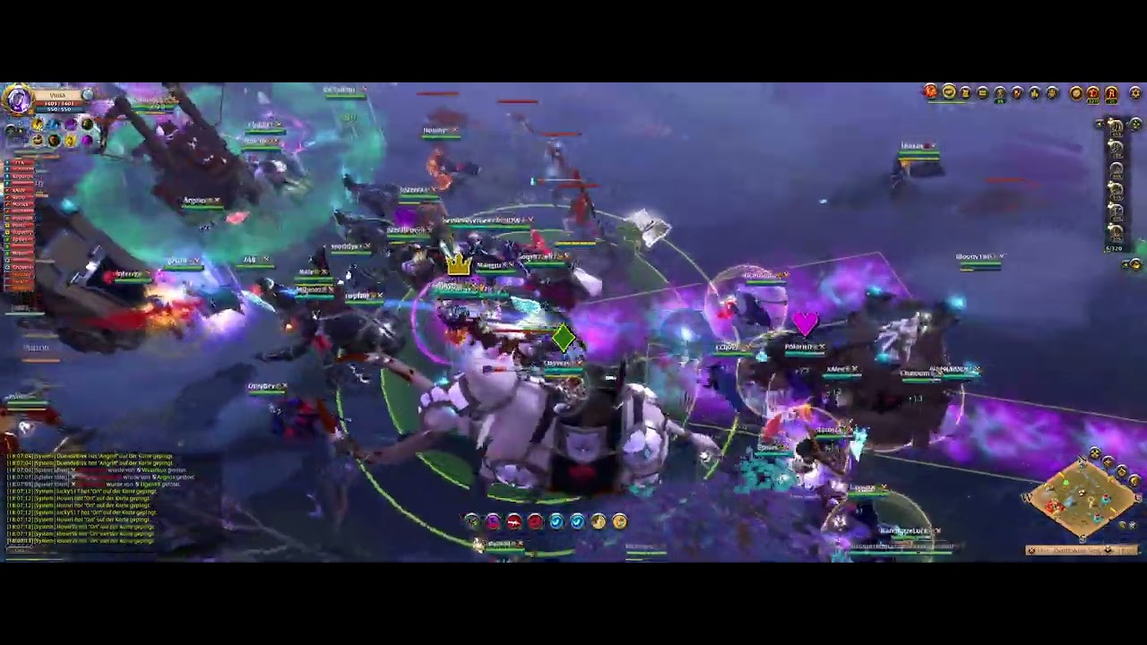 Albion Online - 14.06.25 RESET DAY - CG vs GLOBE - Damnation PoV