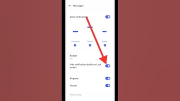 Hide Notification Details On Lock Screen In Realme Phone #shorts #youtubeshorts #mobile