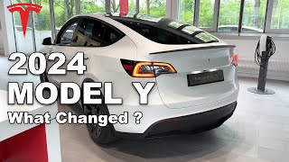 New 2024 Tesla Model Y Is Here! With New Dashboard, Rear Screen And More
