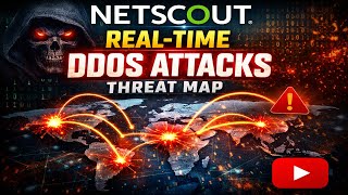 NETSCOUT DDOS ATTACK THREATMAP