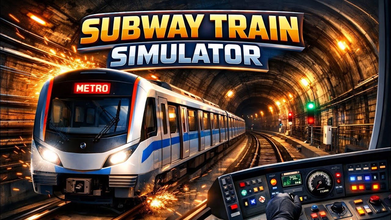 🛑 Live Subway Train Simulator Metro | Train Simulator Metro gameplay|