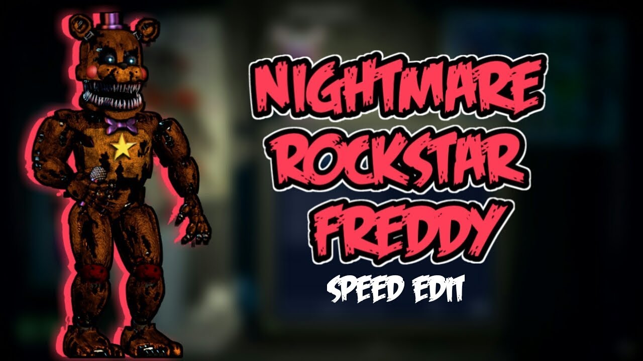 nightmare rockstar freddy nightmare rockstar freddy