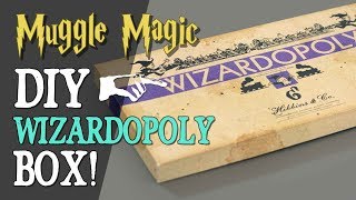 DIY Wizardopoly Box!  + Tips on Making Harry Potter Monopoly