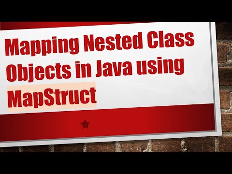 Mapping Nested Class Objects in Java using MapStruct
