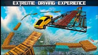 Mega Ramps Car Stunt's Game - Impossible Race Trucks In The Sky - Android Gameplay #8 screenshot 4