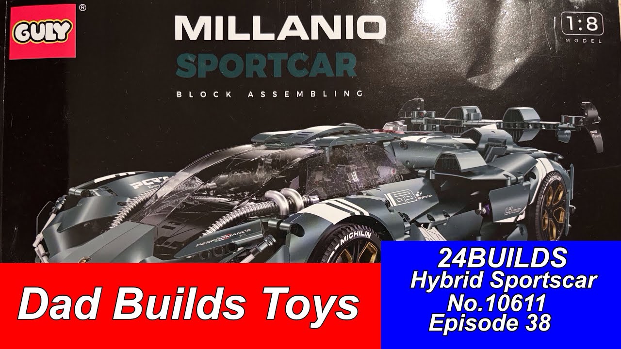 24builds Millanio Sportcar | No.10611 | Episode 38 | Advanced Building Series