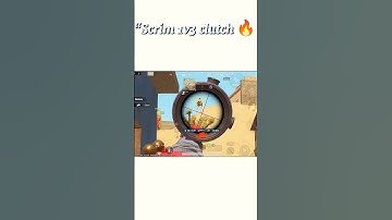 "1v3 scrim clutch 🔥 Tournament practice vibes#BGMI #Scrims #Clutch #1v3 #BGMIHighlights #Esports