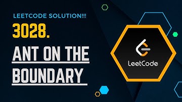 LEETCODE : 3028. Ant on the Boundary | Complete JAVA Solution !!