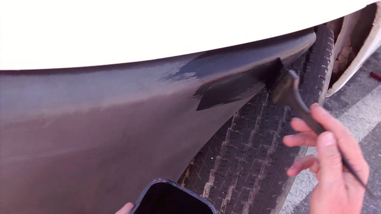 Segundo vídeo - Restauração de parachoque com Pretinho Du Bom - YouTube