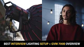 Why a 700W Movie Theater Photography Light Is Perfect for Interviews | GVM SD700B AIO Review