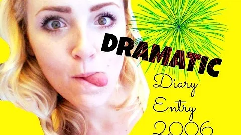 Dramatic Reading of a Diary Entry from 2006