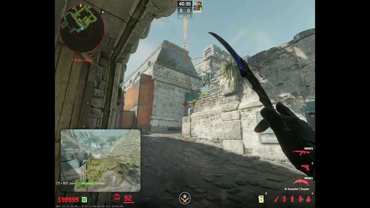 Lurk smoke from door