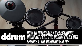 How to Integrate an Electronic Drum Kit into Your Setup with the ddrum E-Flex BT8