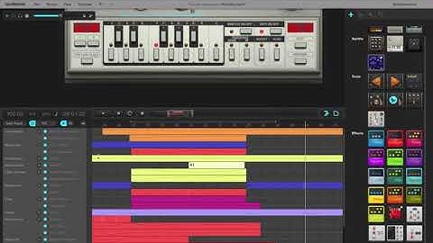 Audiotool - Bass Line Synth