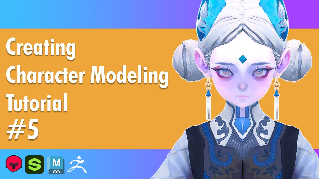 Creating a Character Modeling Tutorial - Part 5/ 캐릭터 모델링 제작 - Part 5 ...