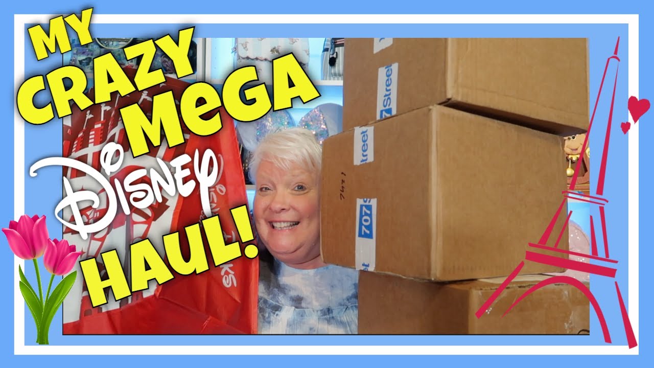 My Crazy MEGA DISNEY Haul UNBOXING! Disney Parks, Loungefly, ShopDisney!