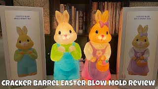 Celebrity Cracker Barrel Easter Blow Mold Review | Easter 2023 | Easter Decorations Profile