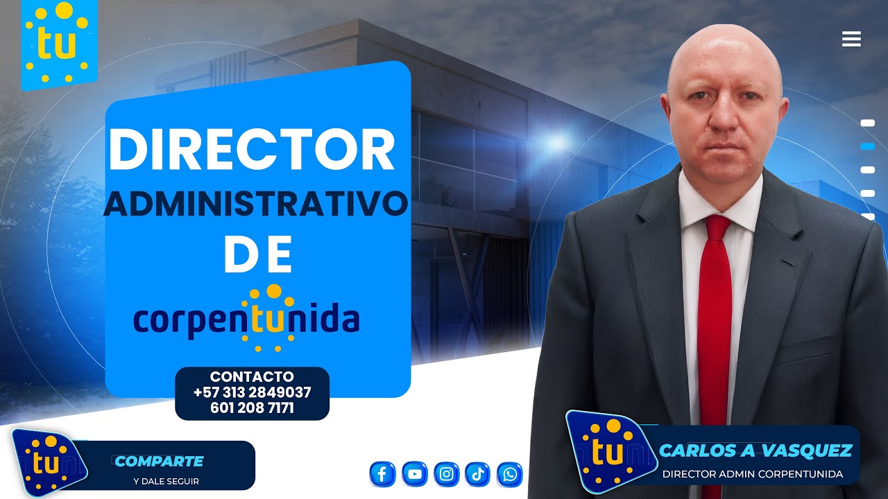 Dirección Administrativa - Carlos Andrés Vásquez