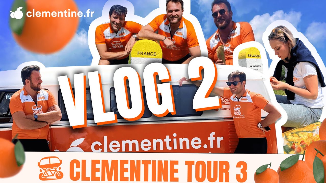 Voir la vidéo Vlog Clementine Tour 3 - Episode 2 🚲 - En route vers Paris !
