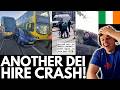 DEI HIRE BUS + TRAIN CRASH IN DUBLIN CITY TODAY!!!