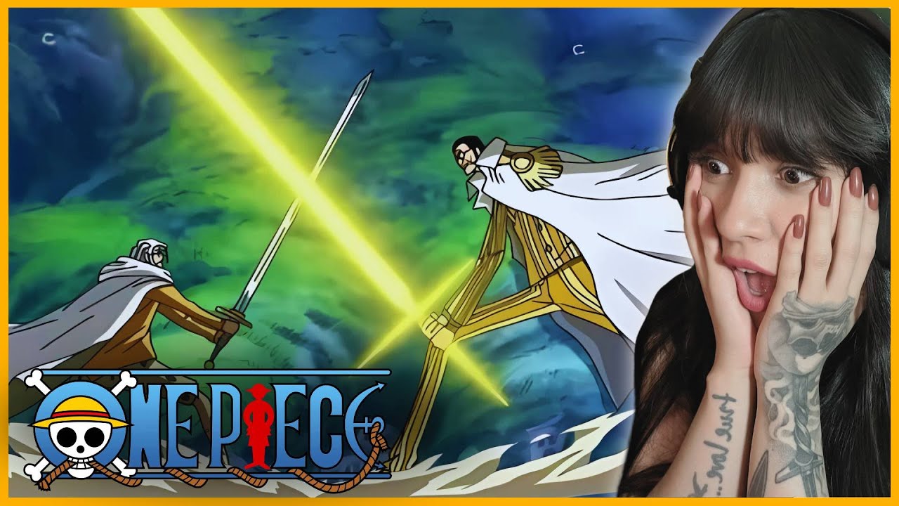 REACT] Rayleigh vs Kizaru! Que episodio épico! EP 401-405 - YouTube