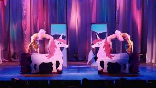 Opening Of Pole Doll Winter Championship 2016 Alesia Malakhovskaya & Nadezhda Gromyko