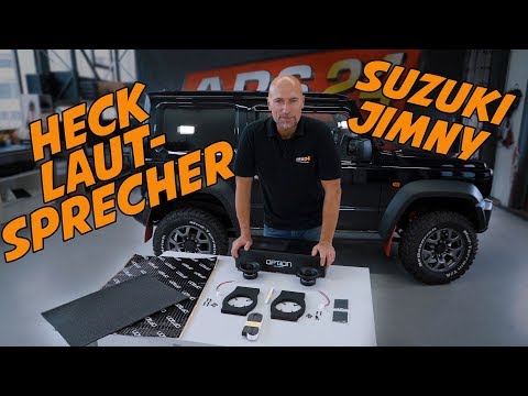 Suzuki Jimny GJ | HJ Hecklautsprecher in den Jimny einbauen | ARS24