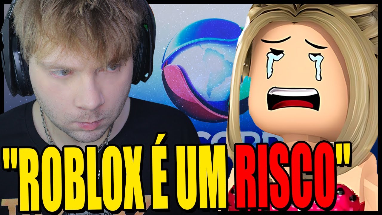 Fiquei P&T0! Record ATACA o Roblox de novo