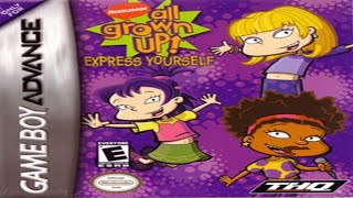 All Grown Up! Express Yourself Gameplay GBA