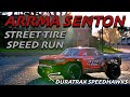 ARRMA Senton 3S Speed Run - Duratrax SpeedTreads SpeedHawk Tires