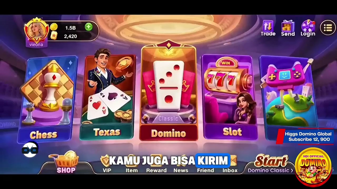 HIGGS DOMINO GLOBAL BISA KIRIM ‼️APK HIGGS DOMINO GLOBAL BISA KIRIM CHIP