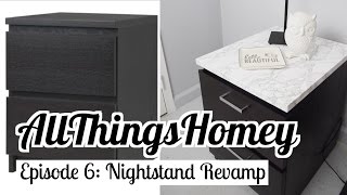 diy bedside table makeover - Woodworking Challenge