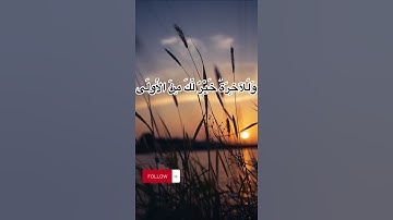 سورة الضحى بصوت الطفل عثمان مشعل