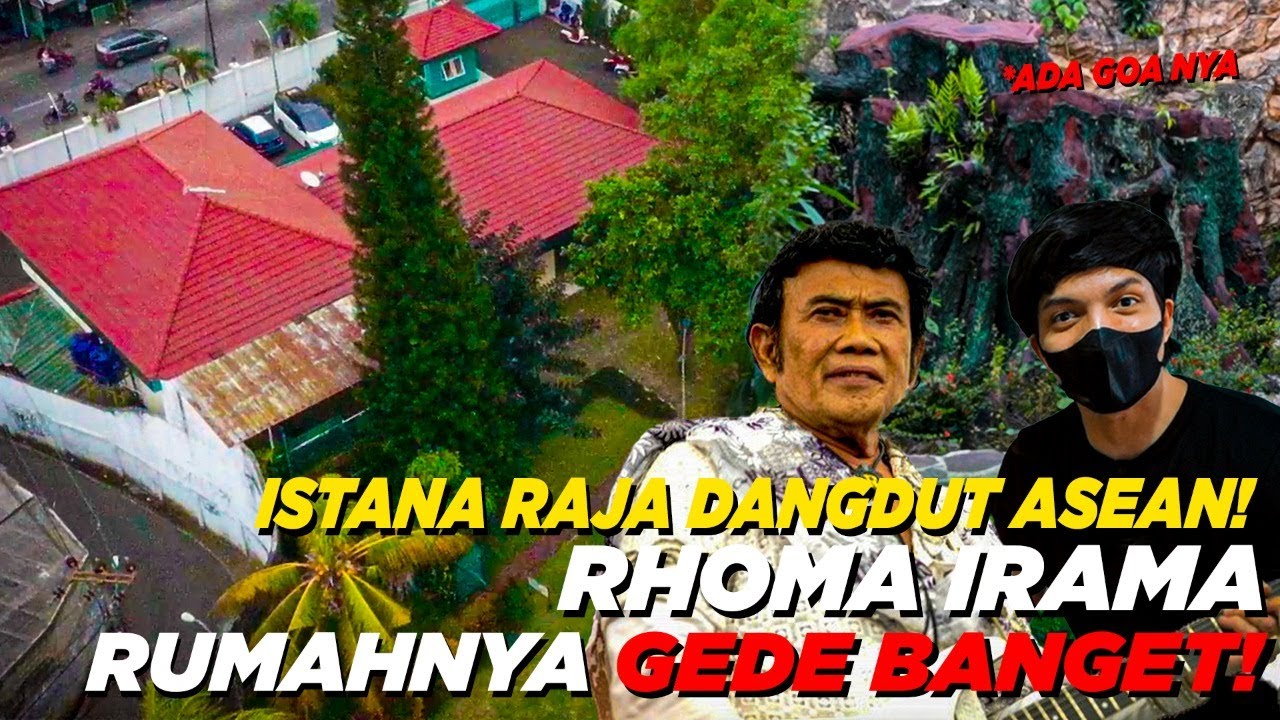 GEDE Banget Rumah Rhoma Irama.Ada GUA nya Atta Shock! #GrebekRumah