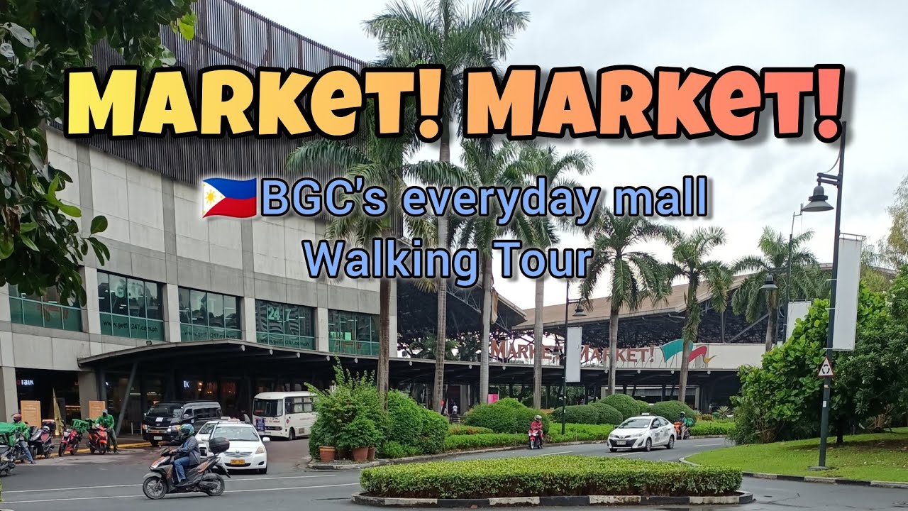 🇵🇭 Market! Market! Shopping Mall Walking Tour | BGC Philippines Taguig 2025 