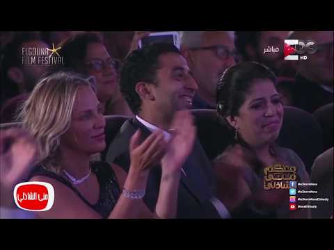 شاهد لقطات من فوز فيلم فوتو كوبي في مهرجان الجونة مع النجمة شيرين رضا والفنان محمود حميدة