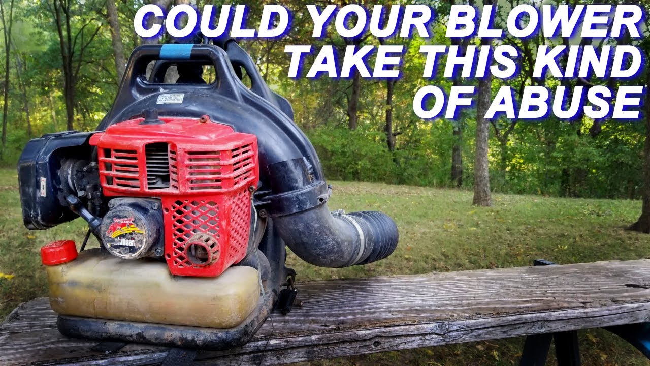 Fixing A Shindaiwa Blower That Won't Start YouTube