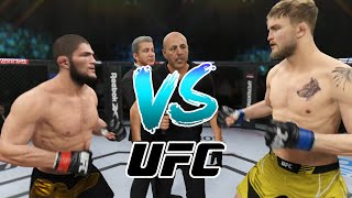 Khabib Nurmago vs. Alexander Gustafsson | EA Sports UFC 4 - K1 Rules o