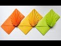 Comment faire une enveloppe en papier color  tutoriel origami facile diy