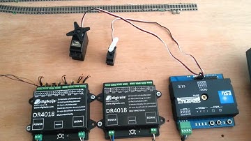 Esu servoswitch test met 2 servo