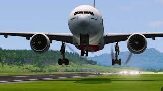 Boeing emirates plane crash BeamNG.Drive#gaming #youtube