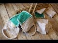 EASY Loom Knit Squishy Kitchen and Bath Knitting Patterns Tutorial