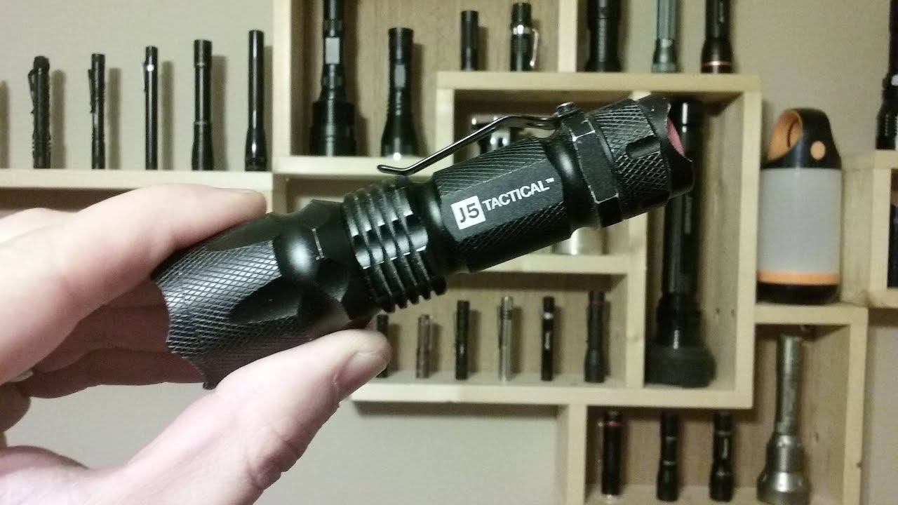 My review of the J5 tactical V1 pro flashlight