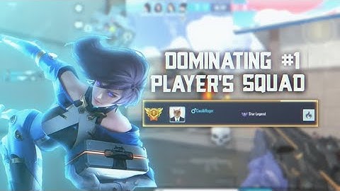 Dominating #1 player