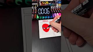 Drawing Spider-Man in 30 sec馃暒 #drawing #art #spiderman #spidermandrawing Drawing Spider-Man in 30 sec馃暒 #drawing #art #spiderman #spidermandrawing