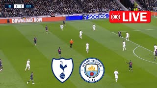 🔴LIVE : Tottenham vs Man City | English Premier League 2024 | Epl Live Stream | Efootball Pes 21