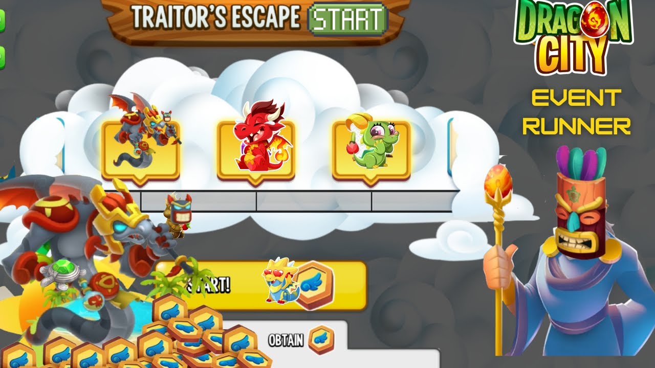 Dragon City  Last Event Tiki Bay "Runner Island"Time Get New Legendary Dragon |Dragon City GamePlay